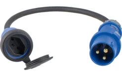 CEE-Adapterleitung 3-polig Auf SEV-Kupplung (Schweiz) 1,5 M