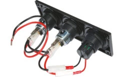 Pro Car Einbausteckdose Mit USB-C/A Doppelsteckdose