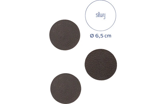 Silwy® Magnet-Pads 6,5 Cm 4er Set Blau – Bild 7