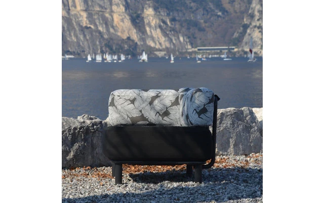 One Bar Element 1 Aufblasbarer Sessel / Sitzelement Black / Light Grey – Bild 4