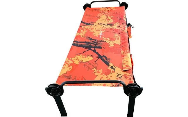 Disc-O-Bed Sol-O-Cot Limited Outdoor Edition Camping Feldbett Mit Seitentasche – Bild 2