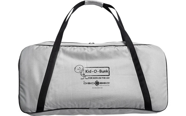 Disc-O-Bed Kid-O-Bed Einzelbett Runder Rahmen Ohne Seitentasche -Rot – Bild 3