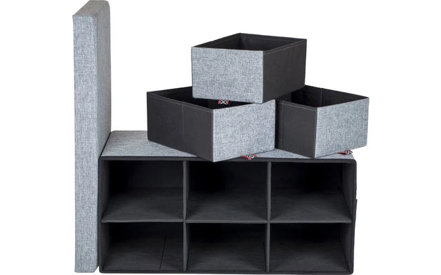 Bo-Camp Urban Outdoor Barnet Ottomane 6 Fächer – Bild 3