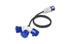 PAT CEE 3 Fach Verteiler 16 A 150 Cm 3 X 2,5 Mm²