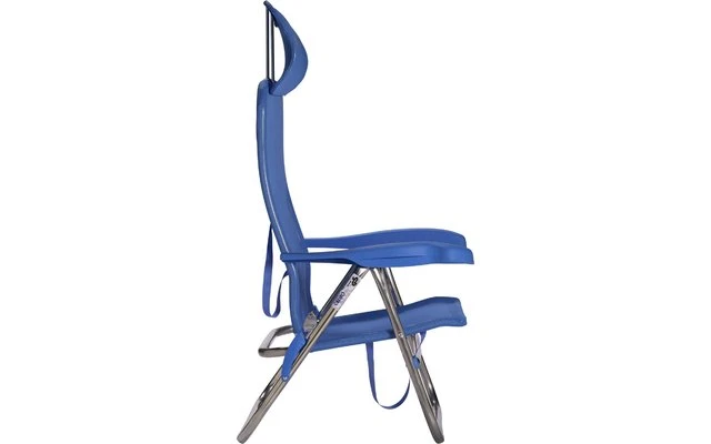 Crespo AL-205 Beach Chair Strandstuhl Compact Dunkelblau – Bild 2