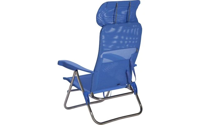 Crespo AL-205 Beach Chair Strandstuhl Compact Grau – Bild 3