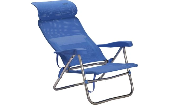 Crespo AL-205 Beach Chair Strandstuhl Compact Dunkelblau – Bild 4
