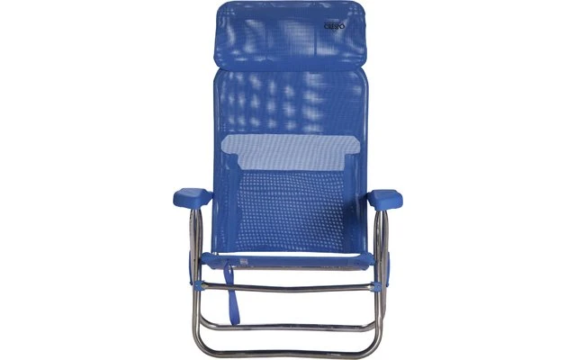 Crespo AL-205 Beach Chair Strandstuhl Compact Dunkelblau – Bild 5