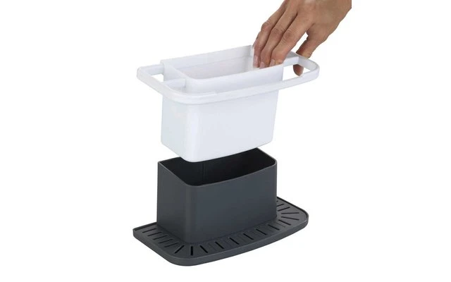 Wenko Spülbeckenorganizer Cosmo Grau – Bild 3