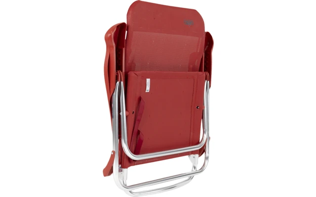 Crespo AL/221-M Beach Chair Strandstuhl Rot – Bild 6