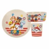 Koziol Connect Paw Patrol Geschirr Set 3 Teilig Creme